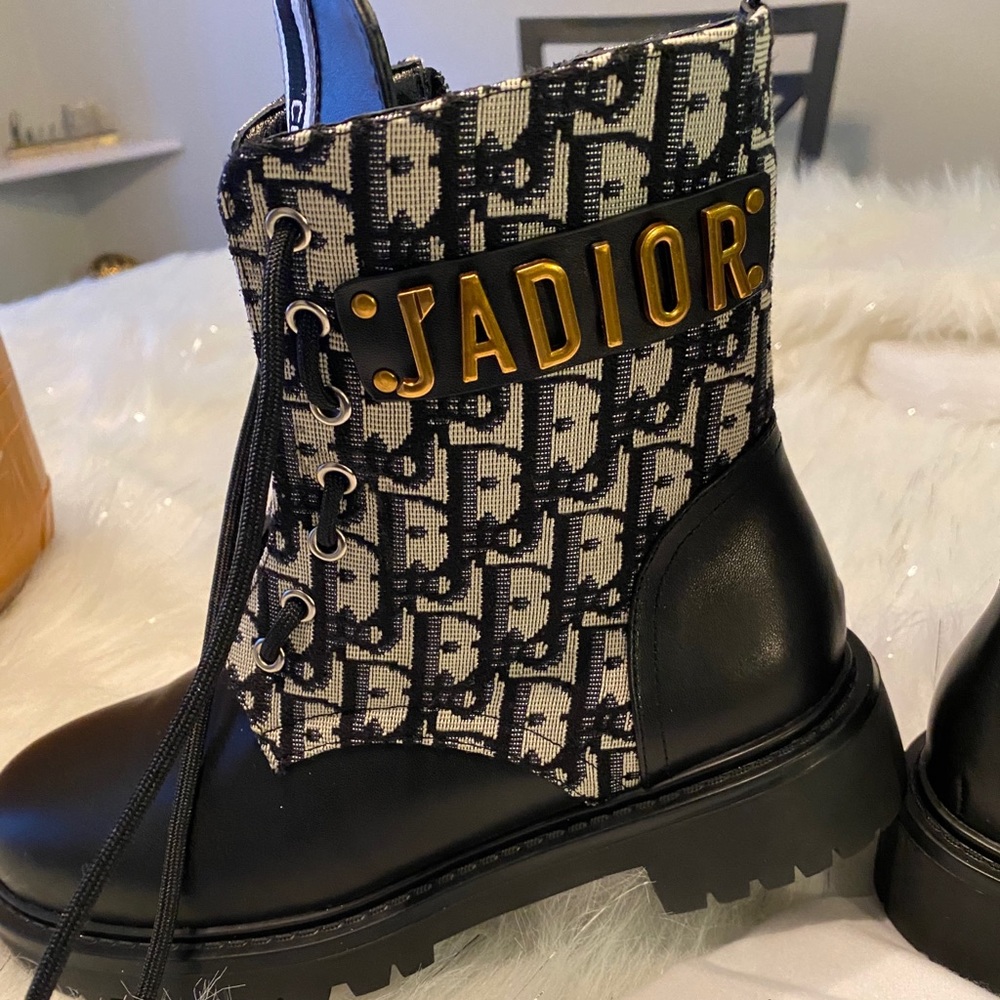 Women combat boots Dior